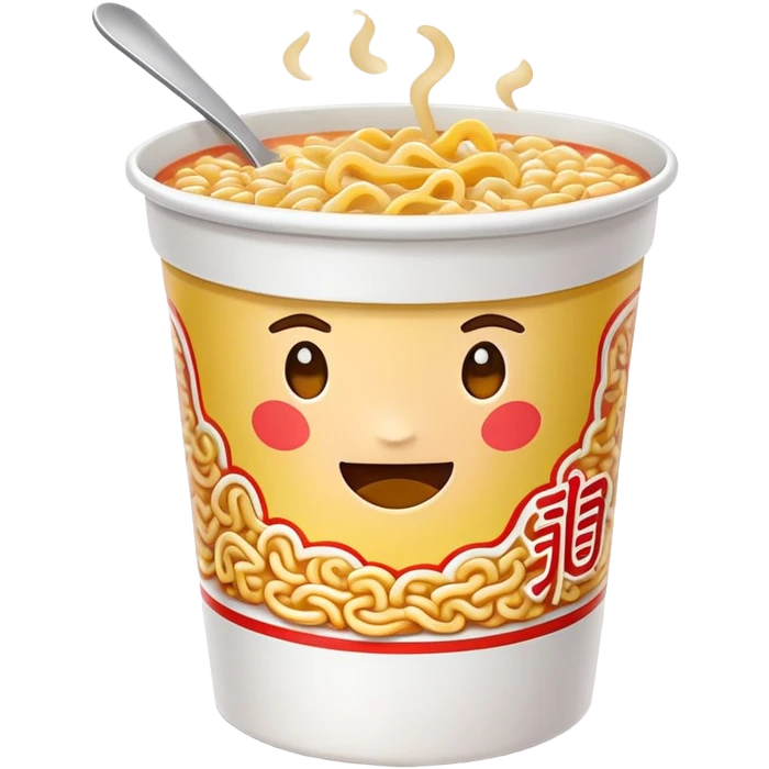 Cup noodles emoji