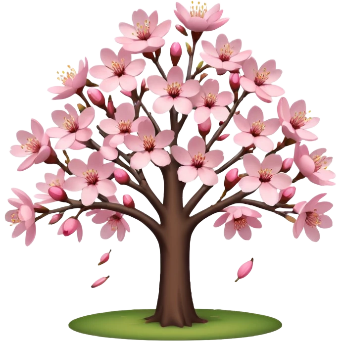 cherry blossom tree emoji