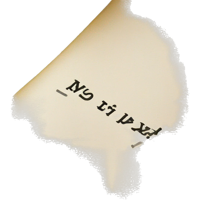 text on old book page emoji