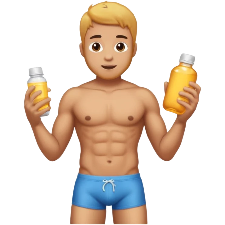 Male shirtless honey skin six pack sexy big dih lean full body without pants hold condom and jerking off emoji