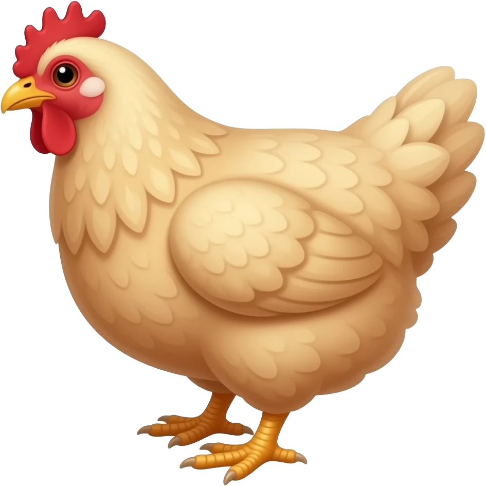a chicken emoji