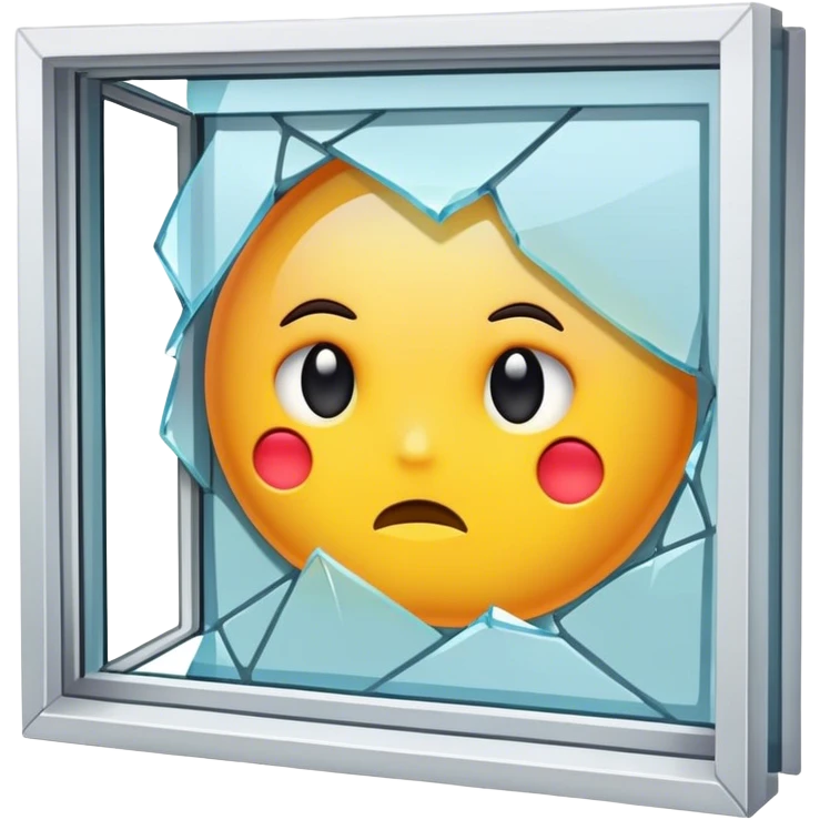 broken window emoji
