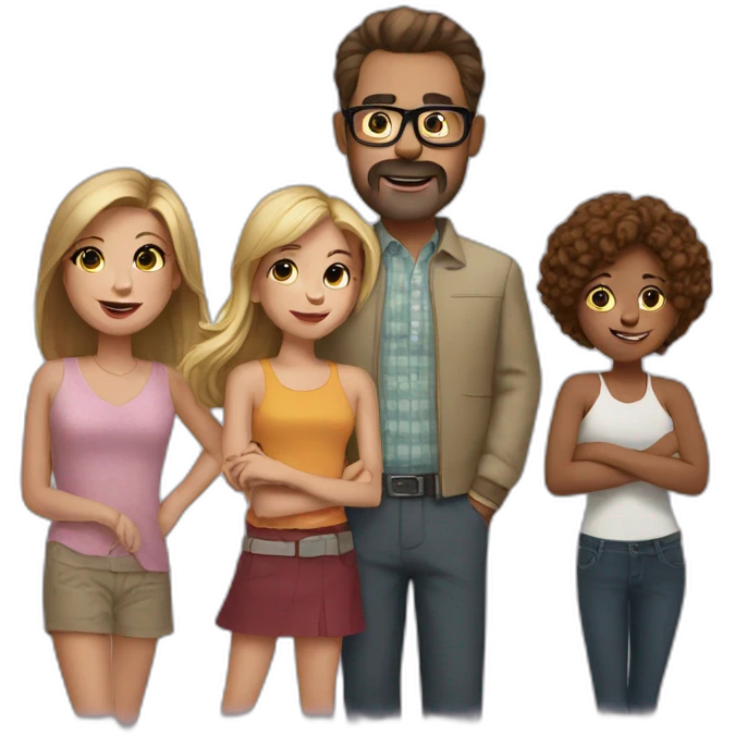 Modern family emoji