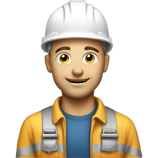 white male electrician emoji