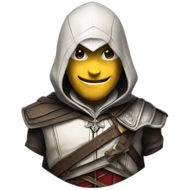 Assassin's creed happy emoji