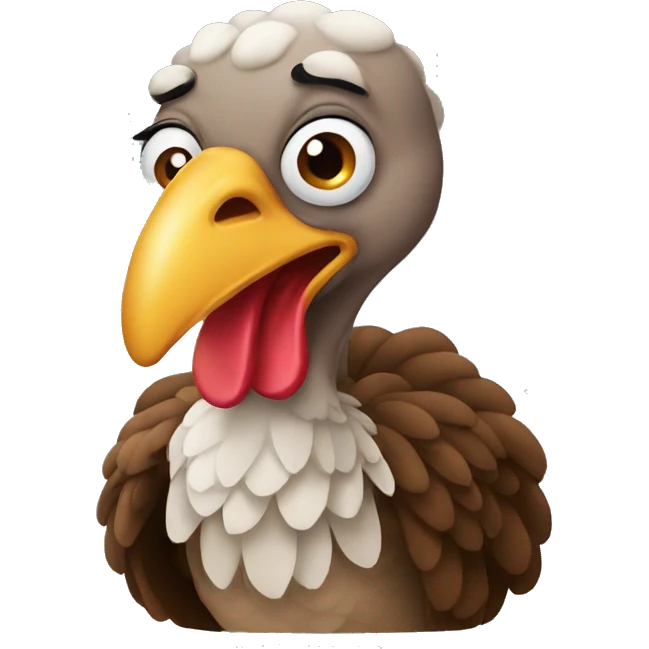High turkey  emoji