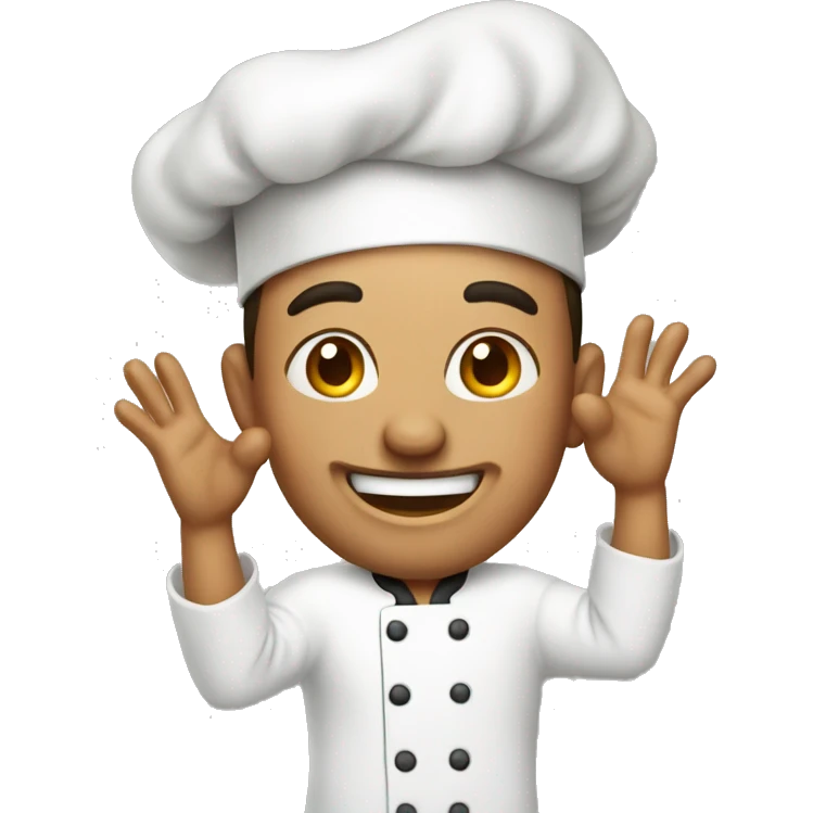 Chef thats happy and rich emoji
