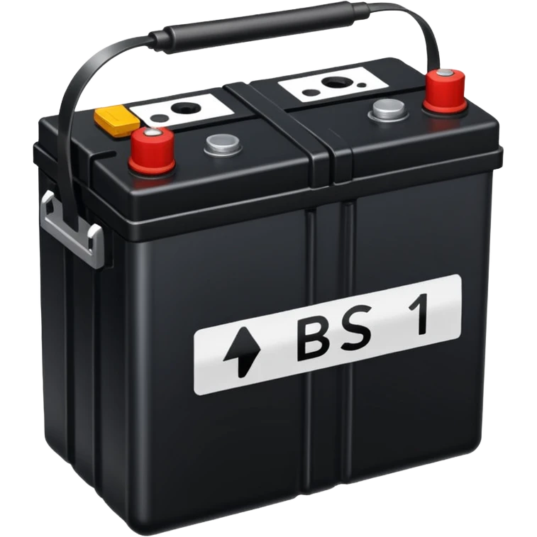 Batería de auto emoji