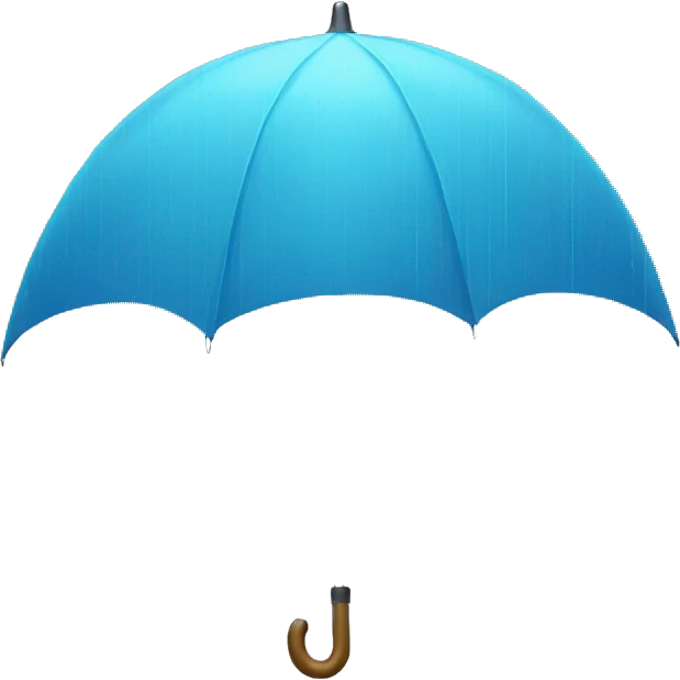 umbrella and rain emoji