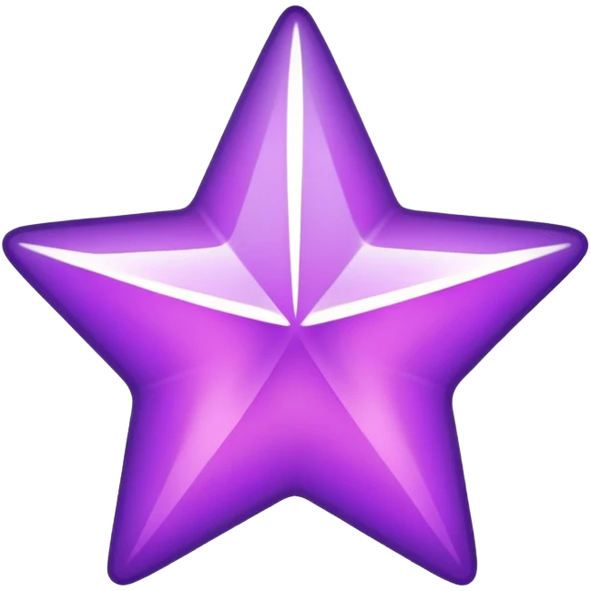 Purple star emoji