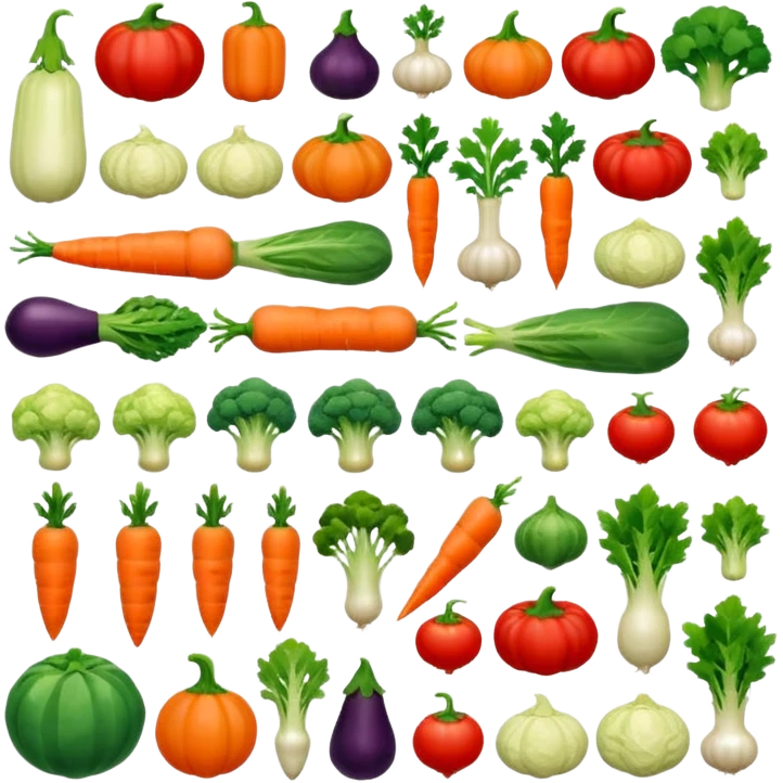 vegetables emoji