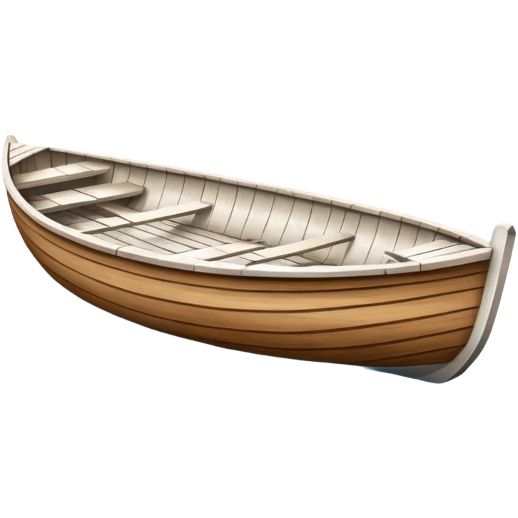 white rowing boat emoji
