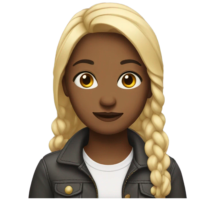 Just a girl emoji