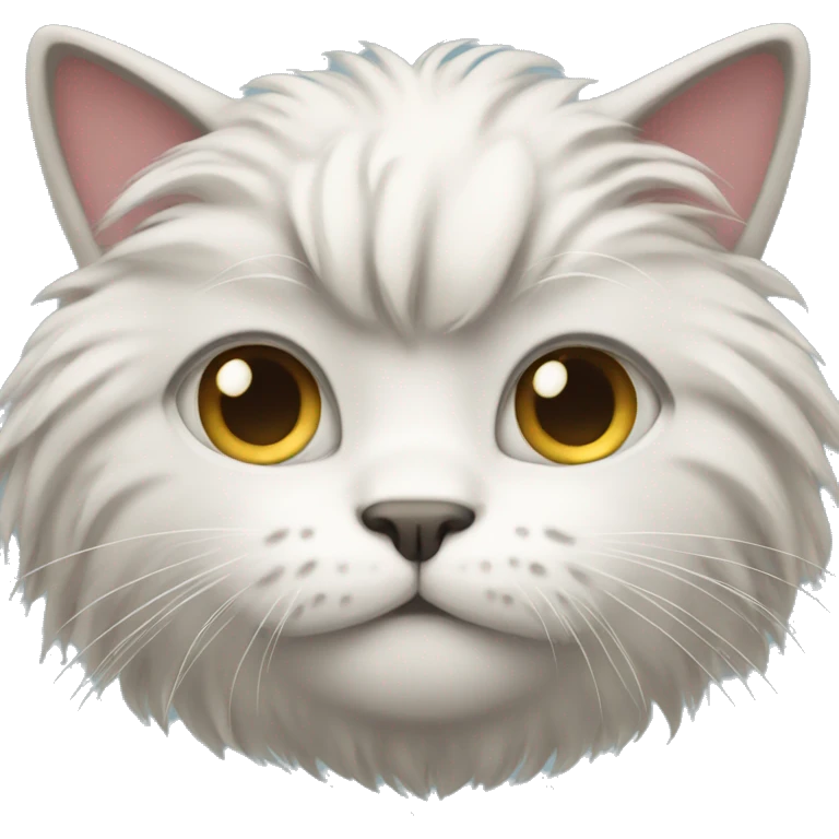 Fluffy cat emoji