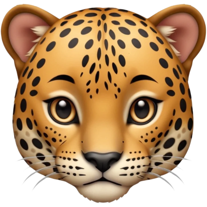 A high-resolution photo-realistic digital illustration of a baby jaguar, chest upward A high-resolution, photo-realistic digital illustration of a majestic young jaguar emoji
