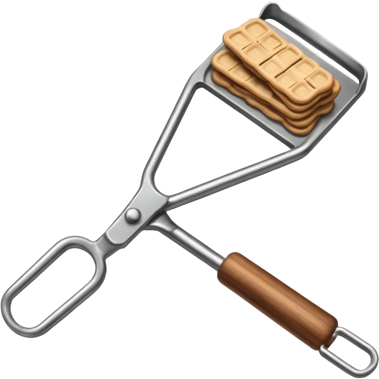 Walnut cracker tongs emoji