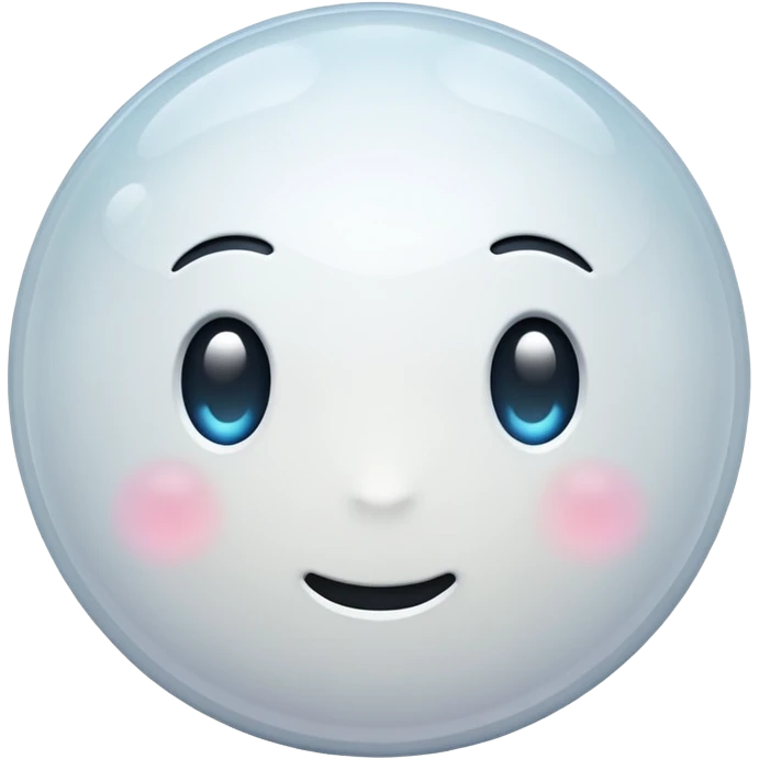 white bubble emoji
