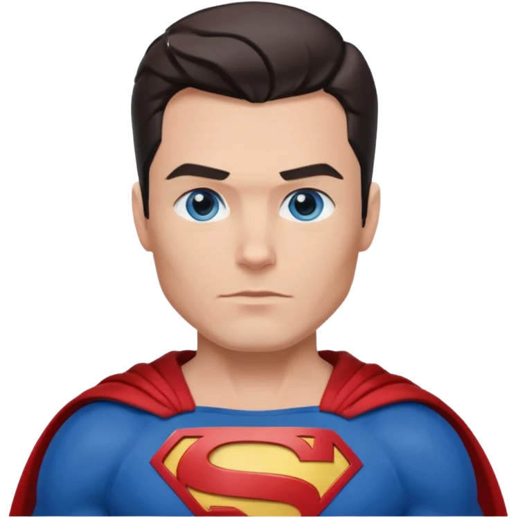 Superman from Justice League emoji