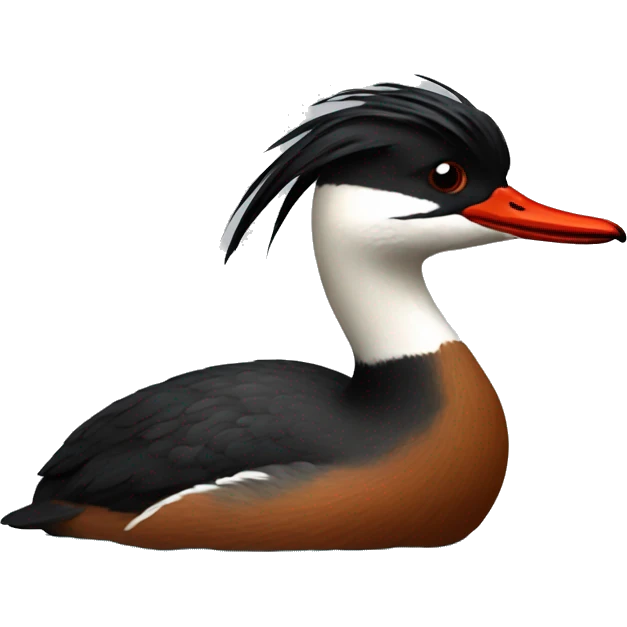 Slavonian grebe emoji