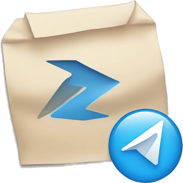 telegram logo emoji