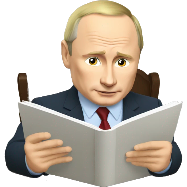 Putin is reading emoji