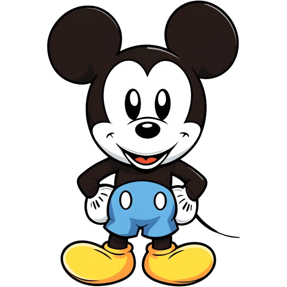 Mickey  emoji