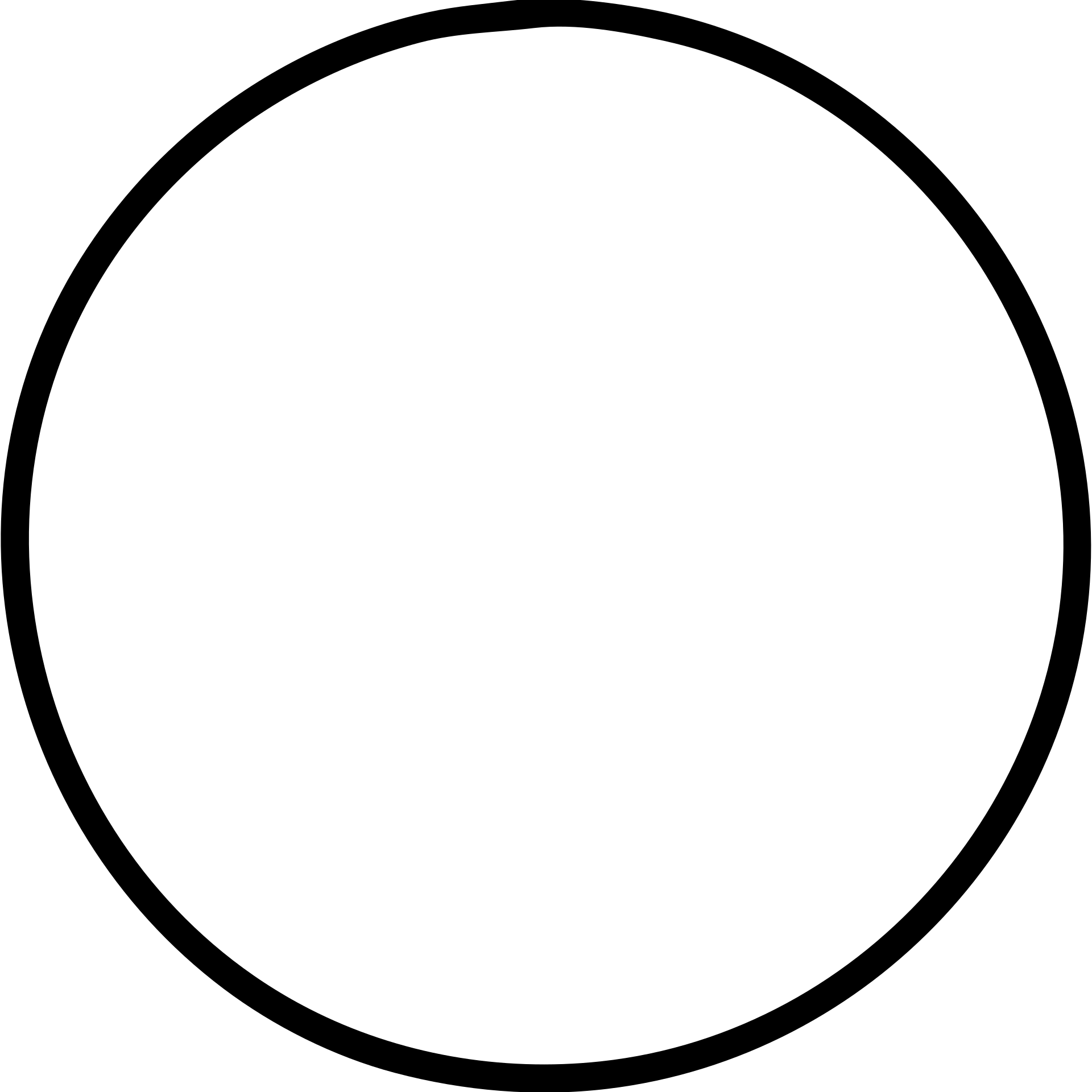 Empty circle, void, symbol representing nothing or emptiness emoji