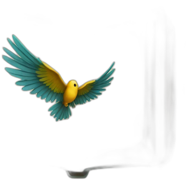 Libro con alas emoji