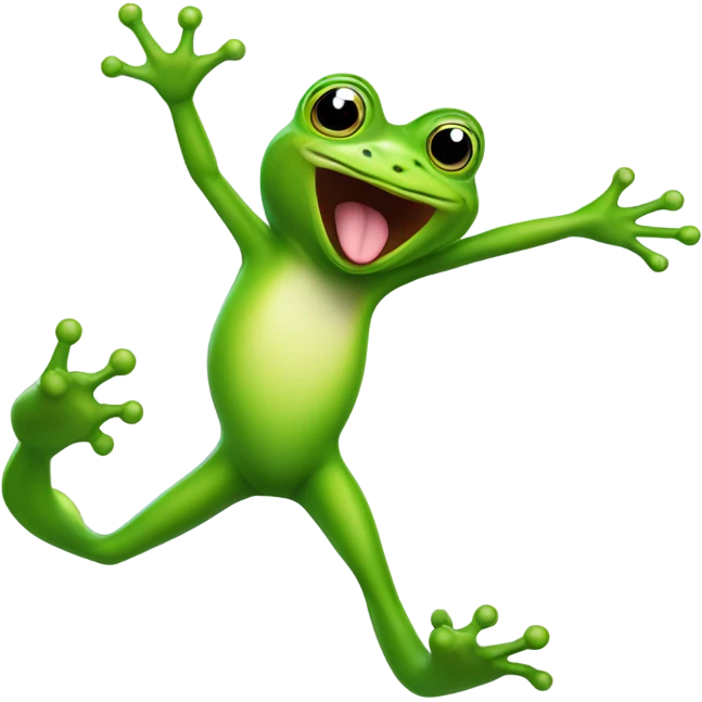 dancing frog cat emoji