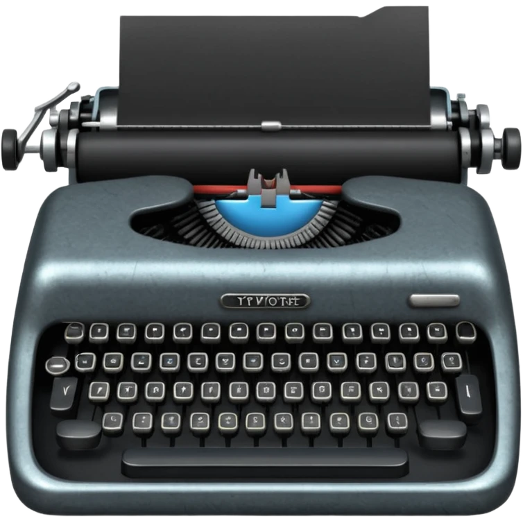 that is not a machine that’s a type writer which i DID NOT ASK FOR!!! emoji