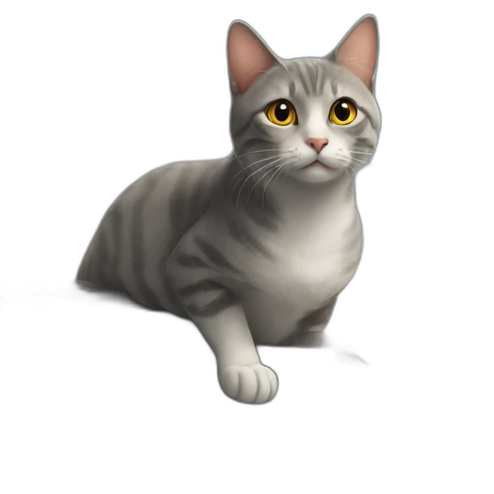 Cat on the roof emoji