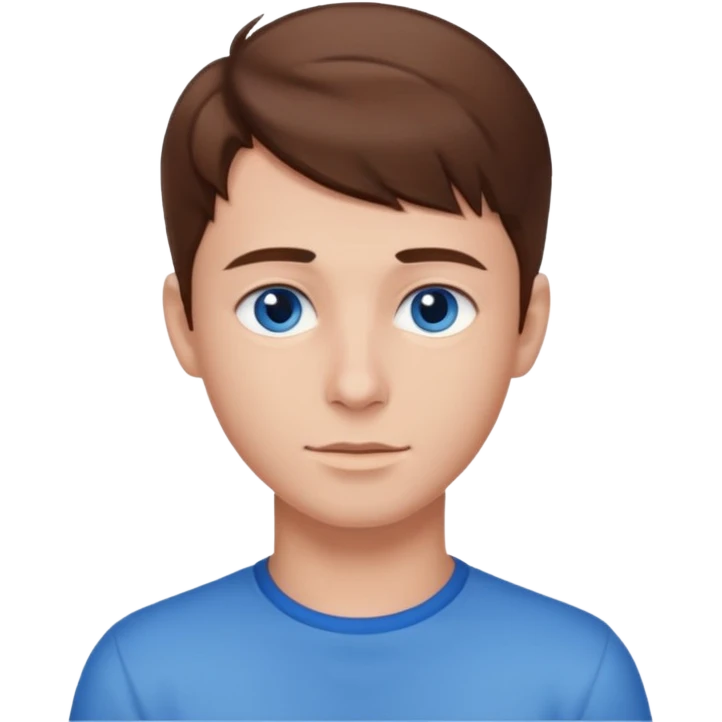 handsome boy only neck emoji