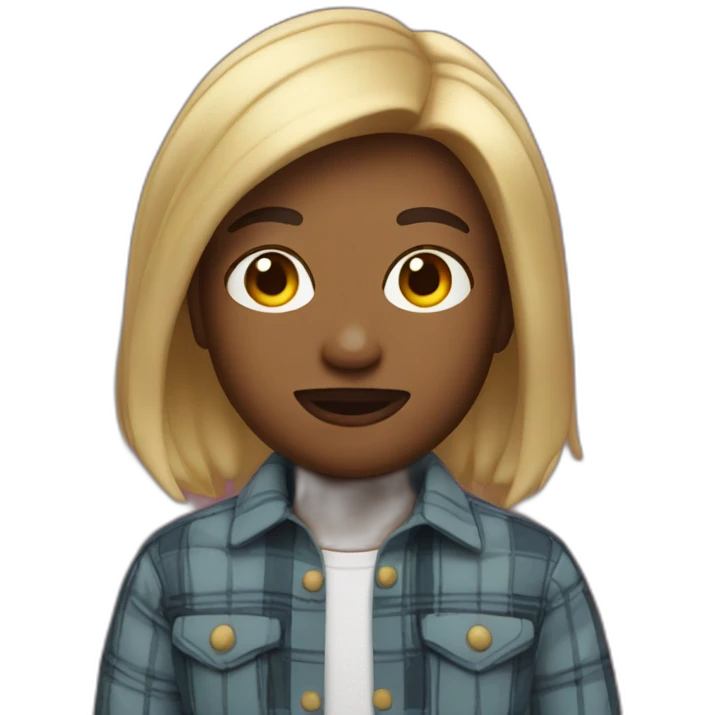 My Memoji wearing flannel emoji