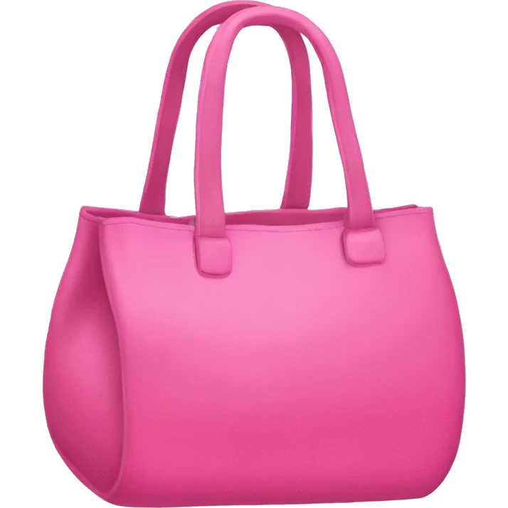 Pink bag emoji