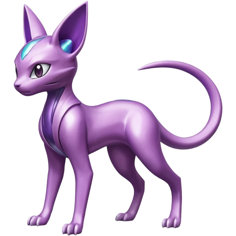 Miraidon-Genesect-Espeon-Mewtwo-Fakémon-hybrid-creature (full body)  emoji