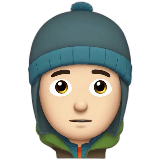 South Park character Stan Marsh emoji