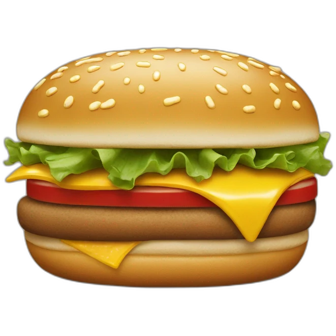 Mc Donald’s logo emoji