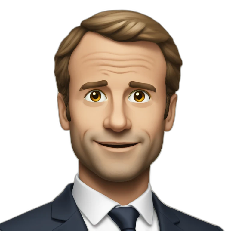 Macron sur Brigitte emoji