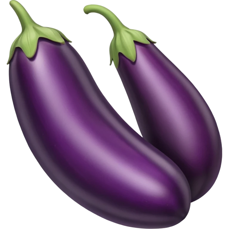 very long straight single eggplant emoji