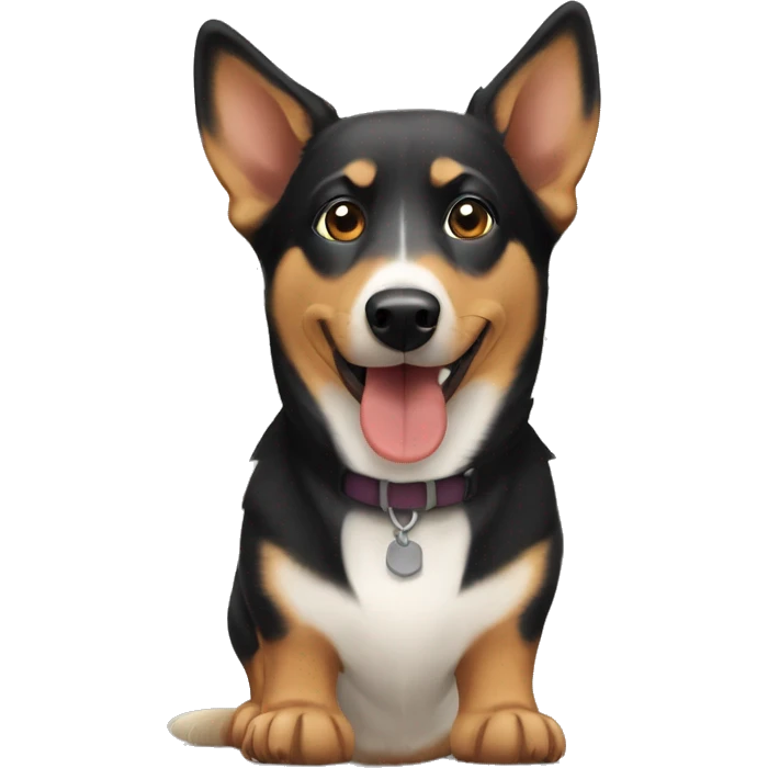 dachshund and husky german shepherd mix emoji