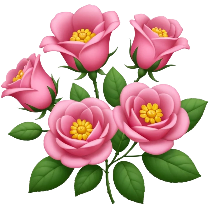 Busque de flores rosas emoji
