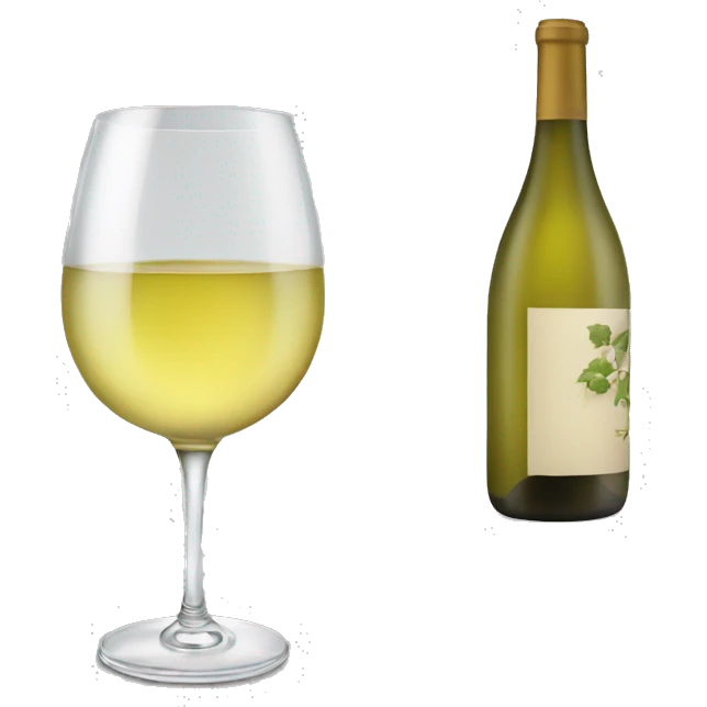 Vino blanco emoji
