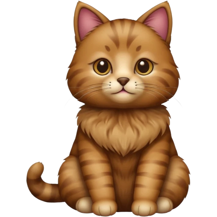 Teddy cat emoji
