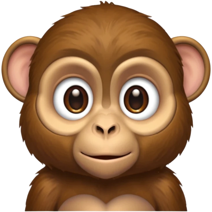 القرد بعين امه غزال emoji