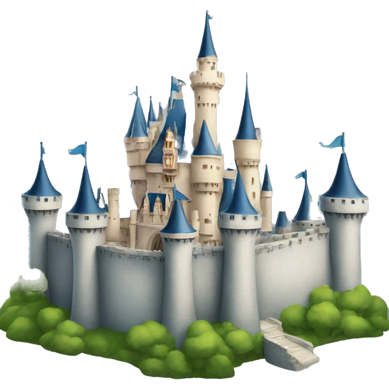 Disney castle  emoji