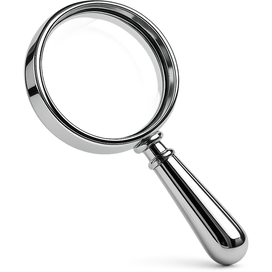 magnifying glass emoji