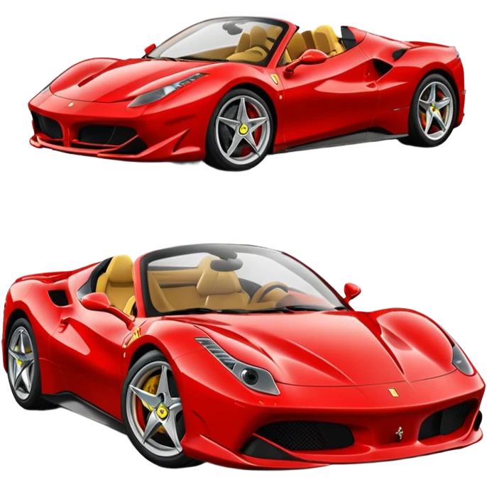 ferrari cartoon emoji