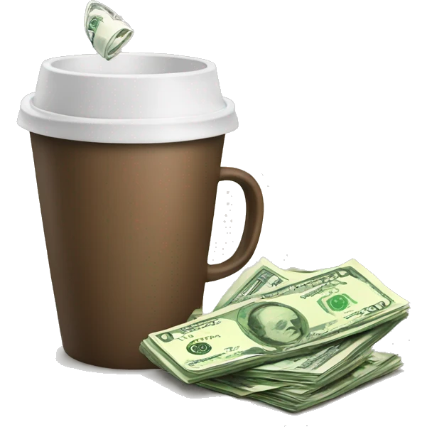 money and cup emoji