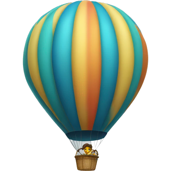 Hot air balloon emoji