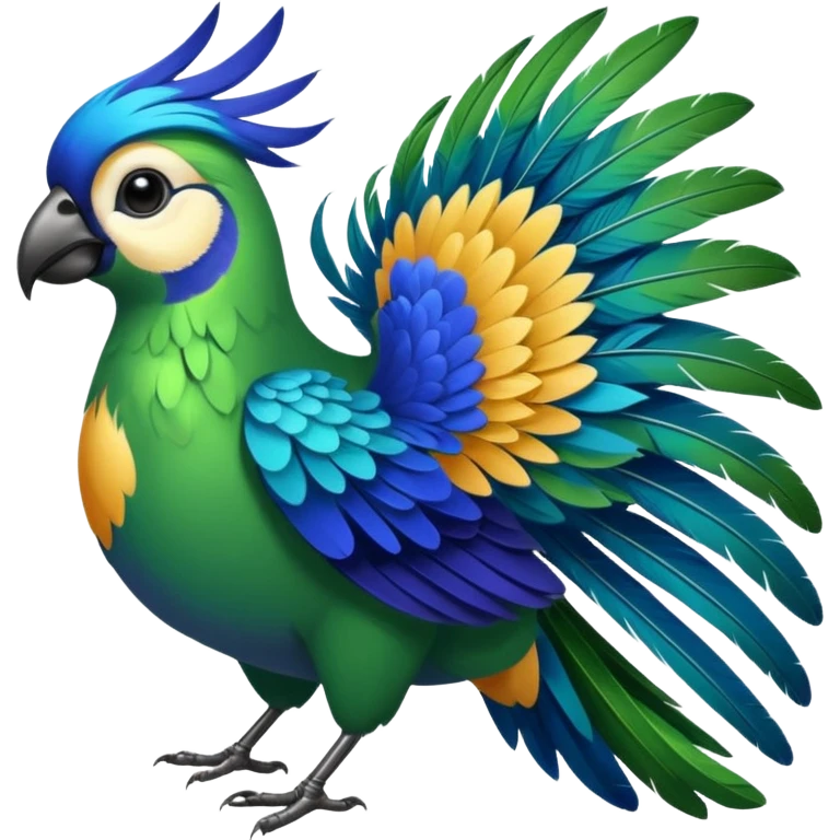 Oiseau exotique  emoji